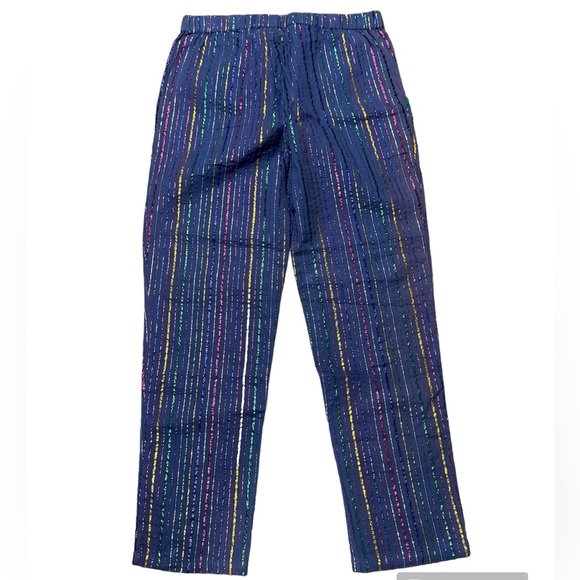 SUNCHILD***Girls Summer Blue Steiped Pants***Size 12 $90 - Picture 3 of 4